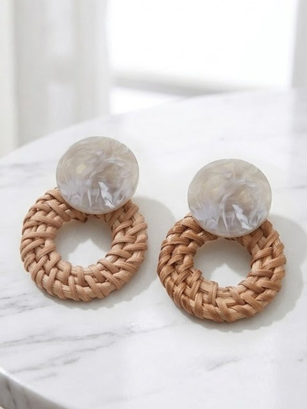 Ladies Woven Earrings